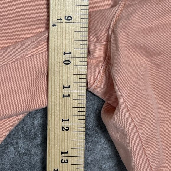 J. Crew Shorts Mens 32 Chino Pink Flat Front Cotton Casual Preppy Classiccore - Picture 8 of 14